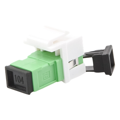 Acoplador Keystone de Fibra Óptica Monomodo SC/APC Simplex a SC/APC - Imagen 4