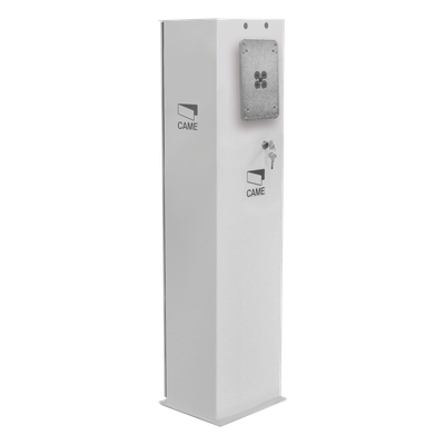 Barrera vehicular CAME / G3750 / Gabinete color blanco / sin accesorios - Imagen 3