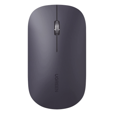 Mouse inalámbrico 2.4 GHz | Ultra Delgado y Silencioso | DPI 1000/1600/2000/4000 (Ajustable) | Alcance 10m | Scroll de Aluminio | Adaptable a diferentes superficies | Diseño suave al tacto | Contiene Receptor USB | Color Negro. - Imagen 3