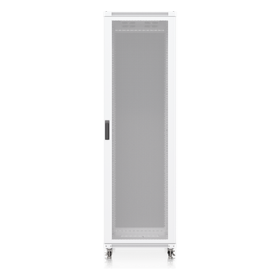 UACC Rack Cabinet 42U (600 × 1000 mm) – Gabinete de Piso Totalmente Ensamblado con Ventiladores Integrados, Paneles Removibles, Ruedas con Seguro y Puerta Frontal Perforada para Óptimo Flujo de Aire - Imagen 3