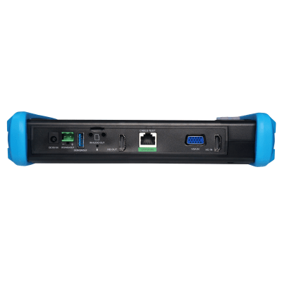 Tester de Video Profesional | Pantalla 7"| Prueba IP/HD/Analógicas | TVI/CVI/AHD/CVBS | IP ONVIF | 4K/8K | H.264/H.265 | HDMI | PTZ | Scanner IP | TDR | Salidas 12V/24V/PoE | Activación Simultanea. - Imagen 4