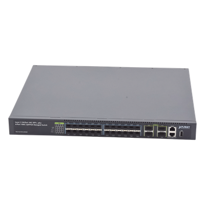 Switch Administrable Capa 3, 24 Puertos 10G SFP+, 4 Puertos de 40G/100G QSFP28 - Imagen 3