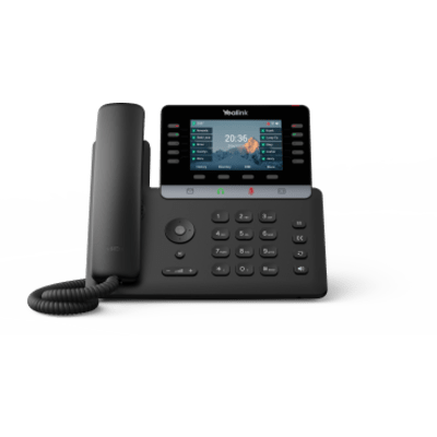 Teléfono IP Empresarial Multifuncional Yealink T74U con Pantalla a Color de 4.3 Pulgadas Audio HD y 16 Cuentas SIP