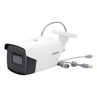 Bala TURBOHD 4K (8 Megapixeles) / Gran Angular 102º / Lente 2.8 mm / Exterior IP67 / IR EXIR 60 mts / dWDR - Imagen 4