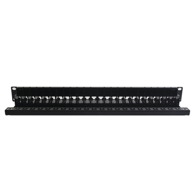 Patch Panel UTP Z-MAX de 24 Puertos, Precargado con Jacks Categoría 6, Plano, 1UR - Imagen 3