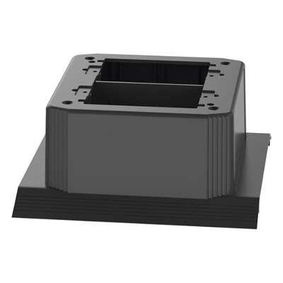 Caja de Conexión Doble, Para Uso con Canaleta de Piso AFR4BCBL6, Material PVC Rígido, Color Negro - Imagen 5