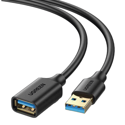 Cable Extensor USB 3.0 / 3 Metros / Macho-Hembra / 5 Gbps / Ultra Durabilidad / Núcleo de cobre estañado 28/22 AWG / Blindaje interior múltiple / Ideal para teclado, mouse , etc. - Imagen 3
