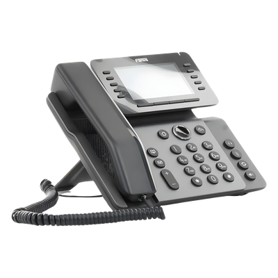 Teléfono IP Empresarial Esencial WiFi / Bluetooth, 20 líneas SIP, pantalla a color 4.3" ajustable, PoE, puertos Gigabit, conferencia local de 6 vías. - Imagen 5