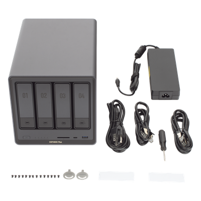 NAS UGREEN NASync DXP4800 Plus / Procesador Intel Pentium Gold 8505 5 Núcleos / 4 Bahías SATA + 2 M.2 NVMe PCIe 4.0 / 8GB DDR5 Expandible a 64GB / 10GbE + 2.5GbE / USB 3.2 Gen 2 Tipo C / HDMI 4K / Sistema Almacenamiento Conectado Red - Imagen 7
