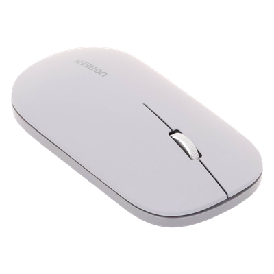 Mouse inalámbrico 2.4 GHz | Ultra Delgado y Silencioso | DPI 1000/1600/2000/4000 (Ajustable) | Alcance 10m | Scroll de Aluminio | Adaptable a diferentes superficies | Diseño suave al tacto | Contiene Receptor USB | Color Gris. - Imagen 8