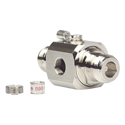 Protector contra descargas eléctricas. Cubre los rangos de frecuencia de los amplificadores de Señal Celular. 50 Ohm. Conectores N. - Imagen 3