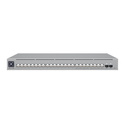 UniFi Switch Pro Max 24 POE, 24 puertos (8 puertos POE++ 2.5 GbE y 16 puertos GbE POE+), 2 puertos SFP+ 10G, 400W, pantalla táctil - Imagen 4