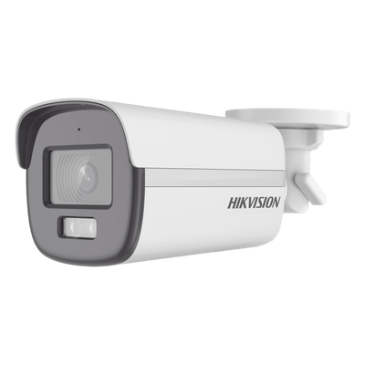 [ColorVu] Bala TURBOHD 3K (5 Megapixel) / Lente 3.6 mm / Micrófono Integrado / Imagen a Color 24/7 / Luz Blanca 40 mts / Exterior IP67 / dWDR / 4 Tecnologías / Metal