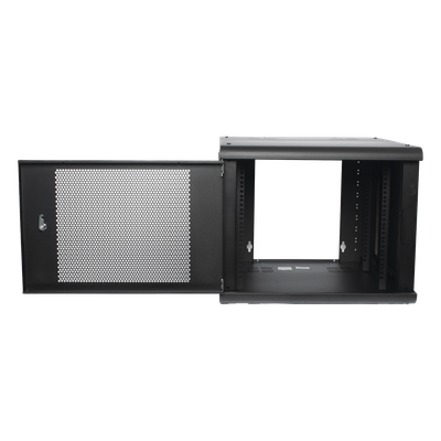 Gabinete de Pared con Puerta Perforada, 635mm de Profundidad, 9U Rack de 19 in, Acero Reforzado - Imagen 5