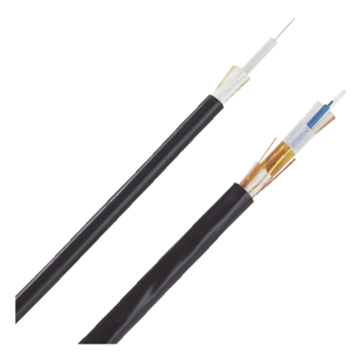 Cable de Fibra Óptica de 12 Hilos, Monomodo OS2, Interior/Exterior, Loose Tube 250um, No Conductiva (Dieléctrica), OFNP (Plenum), Precio Por Metro