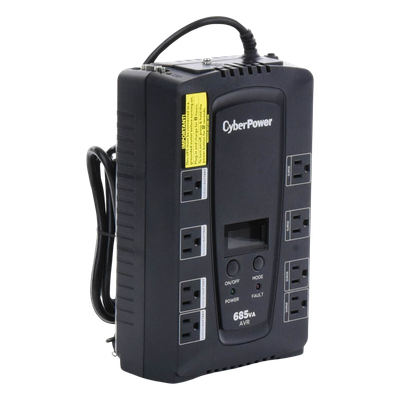 UPS de 685 VA/390 W, Topología Línea Interactiva, Entrada 120 Vca NEMA 5-15P, Tipo Gabinete Compacto, Con 8 Tomas NEMA 5-15R - Imagen 8