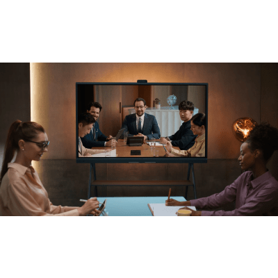 Yealink MeetingBoard 86 Pro, Centro de Colaboración Inteligente con IA, 4K UHD, Android 13, Micrófonos Integrados y Cámara Ultra Gran Angular - Imagen 9
