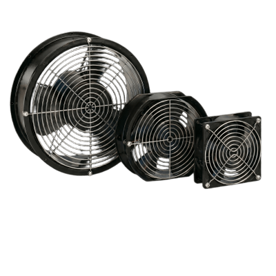 Ventilador Axial Compacto 6 Pulgadas / 115VAC / 102CFM / Silencioso / Acero Negro / 50,000 Horas Operación - Imagen 3