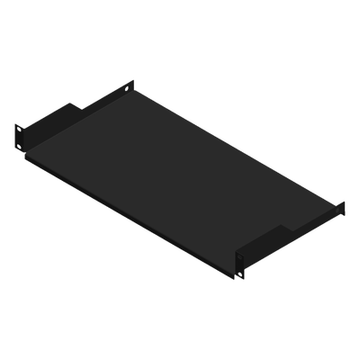 Charola para Rack de 19" de 2 postes, 23 cm de Profundidad, 1 Unidad de rack