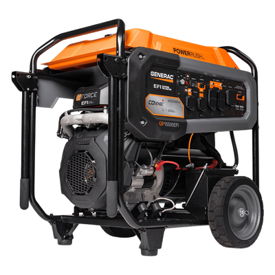 Generador Inversor Portátil a Gasolina, 15 kW, 120/240Vca,  Arranque Eléctrico