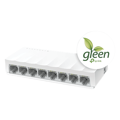 Switch para escritorio 8 puertos 10/100Mbps 