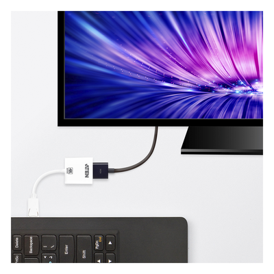 Adaptador activo de DisplayPort a HDMI | 4K | Compatible con audio | - Imagen 4