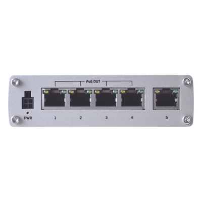 Switch Industrial No-Administrable 5 puertos Gigabit, PoE en 4 puertos 802.3af/at (120W) - Imagen 5