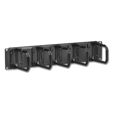 Organizador de cable, para montaje aéreo, con 5 soportes, 2UR - Imagen 2