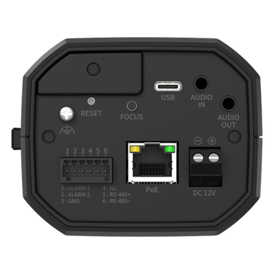 Cámara AI Box / 5 Megapíxeles (2560x1920) / Doble NPU Wisenet 9 / Inteligencia Artificial / Análisis Avanzado / extremeWDR 120 dB / PoE+12VDC / C-Mount-CS-Mount - Imagen 5