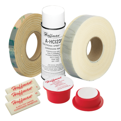 Rollo de Cinta Inhibidora de Corrosión / 240 pies cúbicos (6.8 m³) / 6 mm x 51 mm x 6.1 m (0.25 in x 2 in x 20 ft) / Protección por Fase Vapor / Respaldo Adhesivo / Empaque Individual