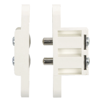 Contacto empotrable / 2 pines / 1.5A / 13x71mm / Calibre 22-18 / Latón niquelado
