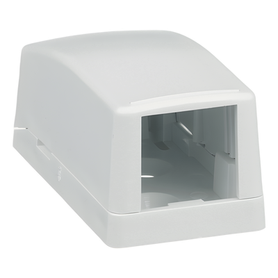 Caja de Montaje en Superficie, Para 1 Módulo Mini-Com, Color Blanco - Imagen 4