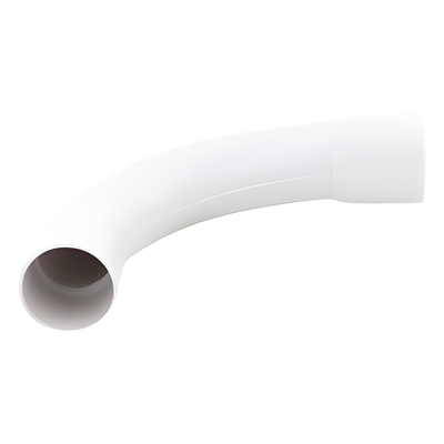 Curva de radio estrecho para tubería rígida, recomendado para cables de datos, PVC Auto-extinguible, de 25 mm - Imagen 6