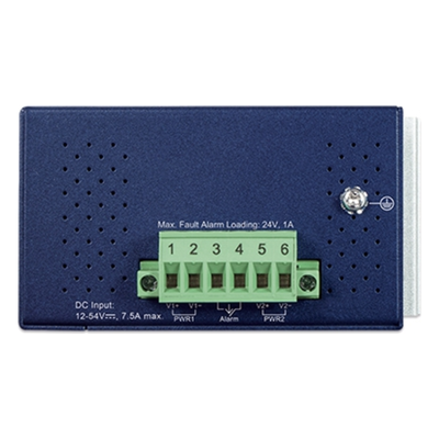 Convertidor de Medios PoE Industrial / Puertos 10G SFP+ y 10GBASE-T / PoE++ 802.3bt 95W / -40 a 75°C Operación / VLAN, ERPS, QoS /Cuenta con Doble Entrada para Fuente de Alimentación 12~54V - Imagen 3