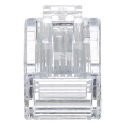 Plug RJ45 Cat5e, Para Cable UTP de Calibres 24-26 AWG, Chapado en Oro de 50 Micras, Paquete de 50 Piezas - Imagen 5