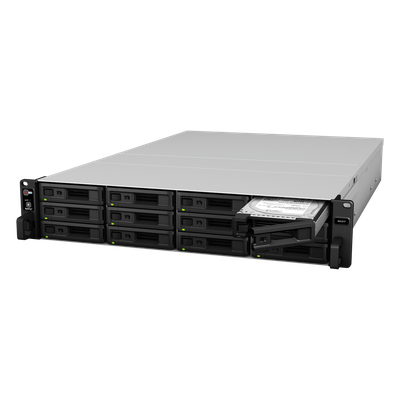 Unidad de Expansión Synology RX1217/RX1217RP | 12 Bahías de Disco | Compatible con SATA 3.5” y 2.5” | Expansión de Volumen en Línea | Fuentes de Alimentación Redundantes (RX1217RP) | Administración con - Imagen 8