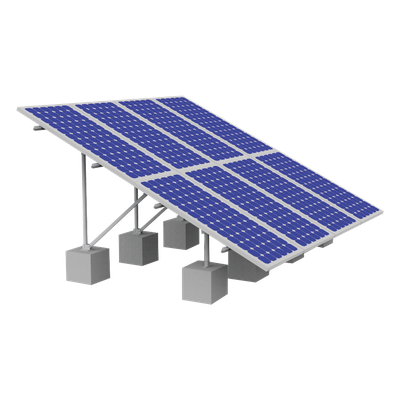 Montaje para Panel Solar, Riel de 2100mm para Módulos con Espesor de 40mm, Velocidad de Viento Máx. 151km/h - Imagen 3