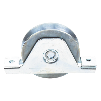 336V - Rueda de 10 cm / Capacidad Para Puertas de Hasta 380 kg / Canal Tipo "V" - Imagen 3