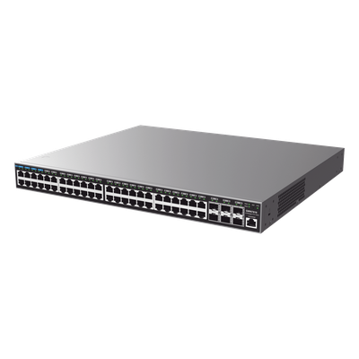Switch Capa 3 Administrable / 48 puertos 10/100/1000 Mbps + 6 Puertos SFP+ de 10 Gigabits / Compatible con GWN Cloud. - Imagen 4