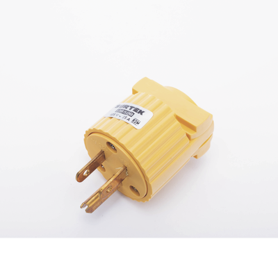 Clavija con Abrazadera Plástica Aterrizada / 127 V CA 15 A Max. / Fabricada en Plastico ABS. - Imagen 3