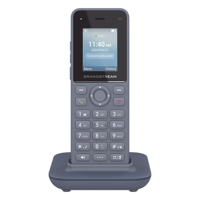 Teléfono IP inalámbrico Wi-Fi, portátil, 2 líneas, 2 cuentas SIP, Voz HD, Bluetooth, Puerto USB tipo C - Imagen 3