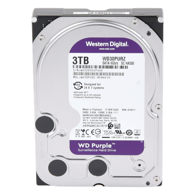 Disco Duro PURPLE de 3TB / 3 AÑOS DE GARANTÍA / Para Videovigilancia - Imagen 4