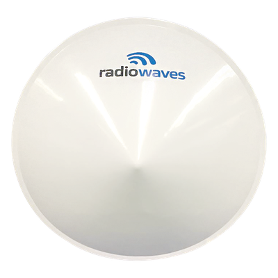 Radomo para Antenas SPD8-5.2NS, SPD8-5.9NS, Dimensiones (8 ft), Reduce la carga de viento y mejora la estabilidad del enlace.   