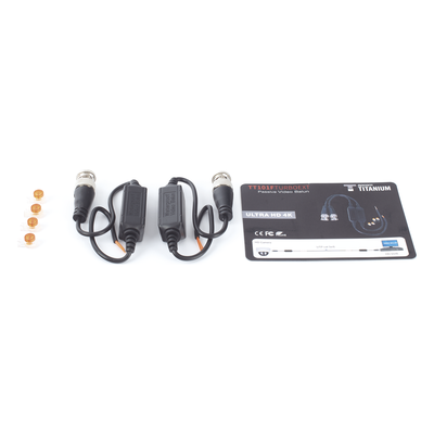 Kit de Transceptores (Baluns) para EXTERIOR TurboHD Hasta 4K HD-TVI / HD-CVI / AHD / CVBS / COAXITRON / AUDIO POR COAXITRON / Menu OSD / CONECTORES 100% COBRE / Con Cable RF Blindado. Distancia de hasta 200 m en 4K. Calidad PREMIUM - Imagen 7