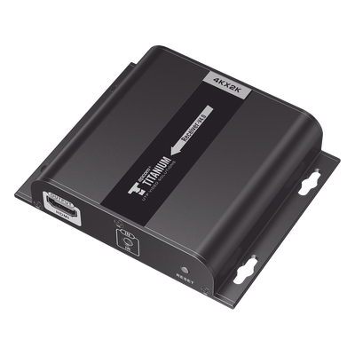 Receptor Compatible para Kits TT683-4.0 / Resolución 4K@30Hz / Cat 5e/6 / Distancia de 120 m / Control IR /  Soporta HDbitT/ Compatible con Switch Gigabit. 