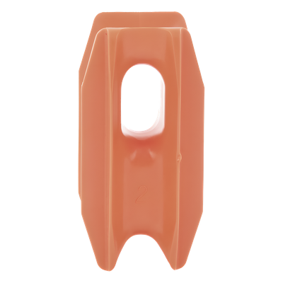 Aislador de Esquina Naranja para Cercos Eléctricos / 18 kV / Resinas Vírgenes / Resistencia 7.5-10.2 kg / Anti UV / 66 mm x 31.6 mm - Imagen 4