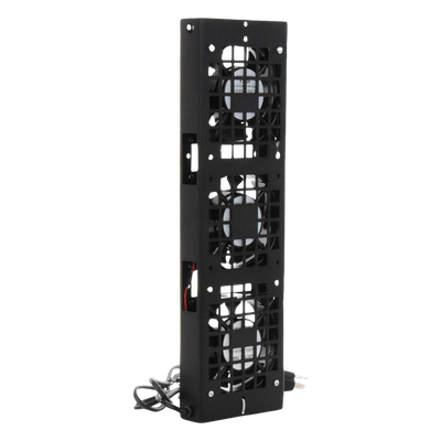 Kit de 3 Ventiladores 110 Vca (12 x 12 cm) con Clavija para Gabinete de Piso - Imagen 7