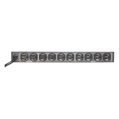 PDU para Distribución de Energía, Montaje en Rack, 11 salidas, Instalación Horizontal, de 19in, 1U, 15 Amp, 120 Vca, Con Indicador Led Y Display - Imagen 3