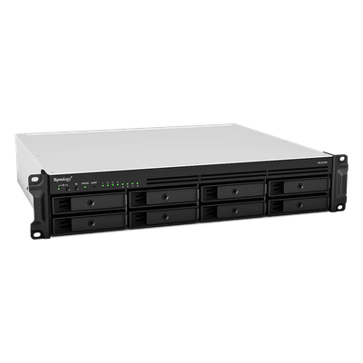 Servidor de Almacenamiento en Red Synology RackStation RS1221RP+ | 8 Bahías | Expandible a 12 Bahías | CPU AMD Ryzen V1500B | 4 GB DDR4 ECC | RAID Soportado | 10/25GbE | Virtualización Certificada | Protección de Datos Integral - Imagen 4