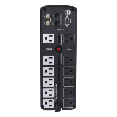 UPS de 1500 VA/900 W, Topología Línea Interactiva, Entrada 120 Vca NEMA 5-15P, Tipo Torre, Con 12 Tomas NEMA 5-15R, 5 años de garantía - Imagen 3